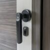 Smart door lock round